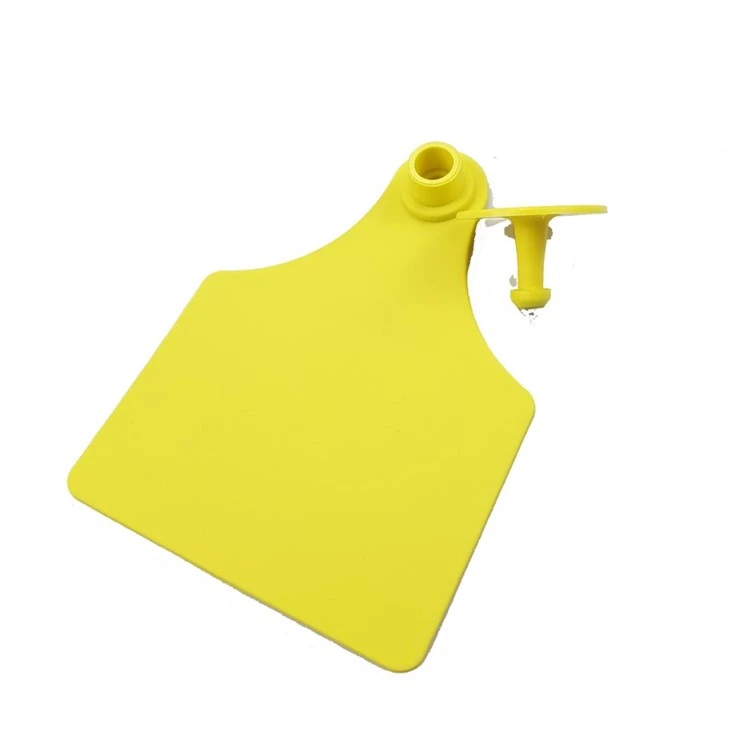 OEM Laser-Printed UHF RFID Cattle Ear Tag for Livestock Identification